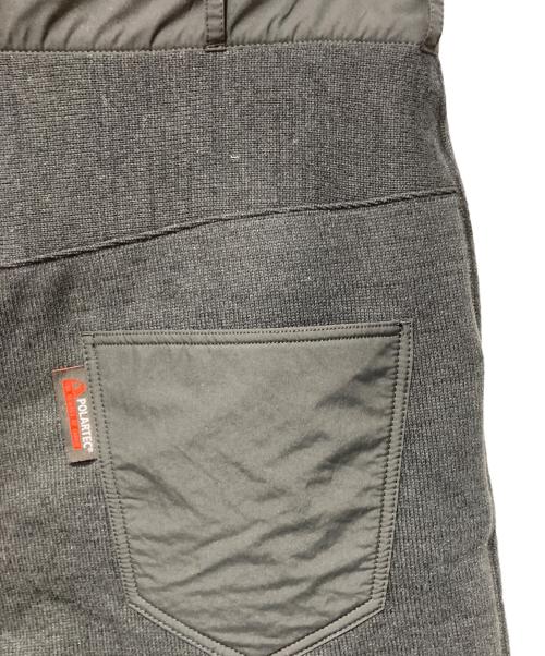 COMME des GARCONS HOMME（コムデギャルソン オム）COMME des GARCONS HOMME (コムデギャルソン オム) エステルボアフリースパンツ ブラック サイズ:Mの古着・服飾アイテム