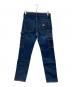 A.P.C. (アーペーセー) CarHartt (カーハート) ダブルニーデニムパンツ ブラック サイズ:28：12000円
