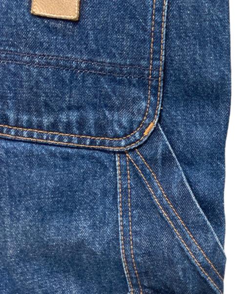 A.P.C.（アーペーセー）A.P.C. (アーペーセー) CarHartt (カーハート) ダブルニーデニムパンツ ブラック サイズ:28の古着・服飾アイテム