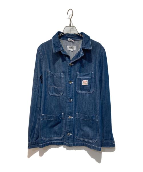eYe COMME des GARCONS JUNYAWATANABE MAN（アイ コム デ ギャルソン ジュンヤ ワタナベ マン）eYe COMME des GARCONS JUNYAWATANABE MAN (アイ コム デ ギャルソン ジュンヤ ワタナベ マン) POINTER (ポインター) デニムカバーオール インディゴ サイズ:XSの古着・服飾アイテム