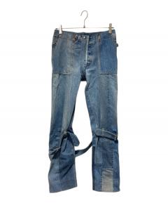 中古・古着通販】MLVINCE (メルヴィンス) TYPE-1 SLIM DESTROYED JEANS