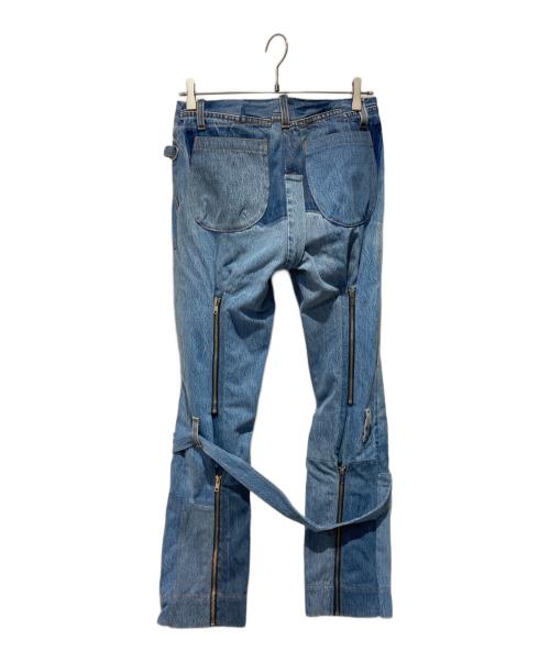 UNUSED（アンユーズド）UNUSED (アンユーズド) bondege denim pants インディゴ サイズ:1の古着・服飾アイテム