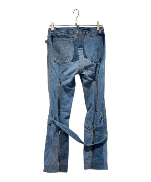UNUSED（アンユーズド）UNUSED (アンユーズド) bondege denim pants インディゴ サイズ:1の古着・服飾アイテム