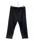 COMME des GARCONS HOMME PLUSコムデギャルソンオムプリュス）の古着「サイドラインイージーパンツ」｜ブラック