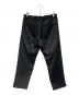 COMME des GARCONS HOMME PLUS (コムデギャルソンオムプリュス) サイドラインイージーパンツ ブラック サイズ:M：15000円