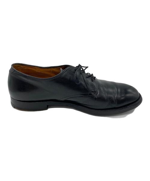 Alden（オールデン）Alden (オールデン) Plain Toe Blucher ブラック サイズ:SIZE 8 Dの古着・服飾アイテム