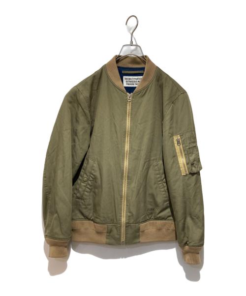 WACKO MARIA（ワコマリア）WACKO MARIA (ワコマリア) MA-1ジャケット グリーン サイズ:Mの古着・服飾アイテム