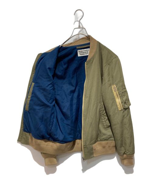 WACKO MARIA（ワコマリア）WACKO MARIA (ワコマリア) MA-1ジャケット グリーン サイズ:Mの古着・服飾アイテム