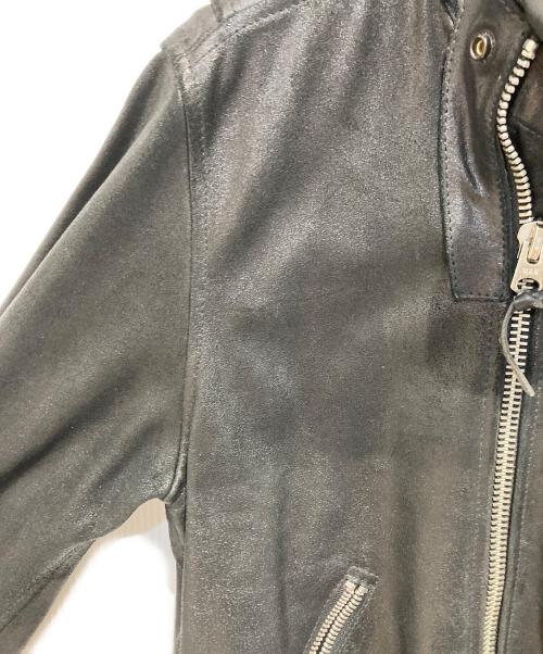 G-STAR RAW（ジースターロゥ）G-STAR RAW (ジースターロゥ) レザージャケット ブラック サイズ:Sの古着・服飾アイテム