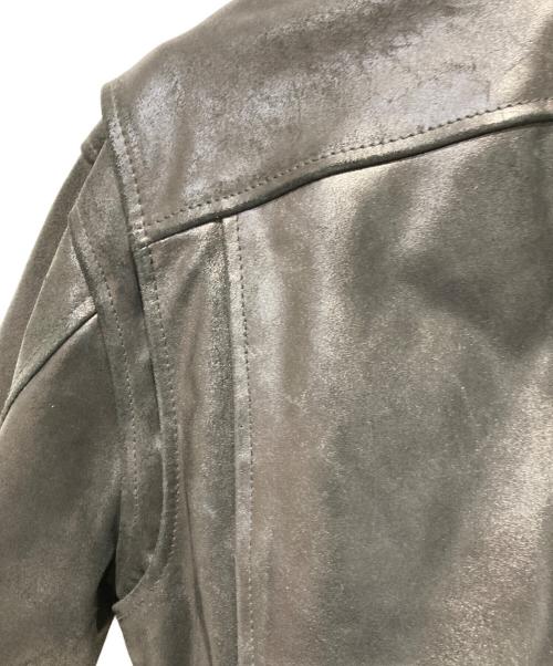 G-STAR RAW（ジースターロゥ）G-STAR RAW (ジースターロゥ) レザージャケット ブラック サイズ:Sの古着・服飾アイテム