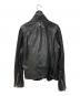 G-STAR RAW (ジースターロゥ) レザージャケット ブラック サイズ:S：14000円