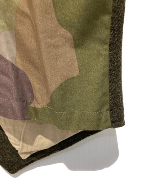 NIGEL CABOURN（ナイジェルケーボン）NIGEL CABOURN (ナイジェルケーボン) Harris Tweed (ハリスツイード) ジレ オリーブ サイズ:52の古着・服飾アイテム