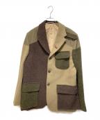 NIGEL CABOURN×Harris Tweedナイジェルケーボン×ハリスツイード）の古着「MALLORY JACKET -ISETAN SPECIAL-」｜オリーブ