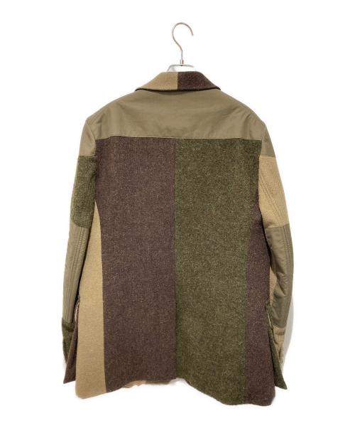 NIGEL CABOURN（ナイジェルケーボン）NIGEL CABOURN (ナイジェルケーボン) Harris Tweed (ハリスツイード) MALLORY JACKET -ISETAN SPECIAL- オリーブ サイズ:SIZE 50の古着・服飾アイテム