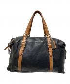 COACHコーチ）の古着「ハリソンボストンバッグ」｜ブラック
