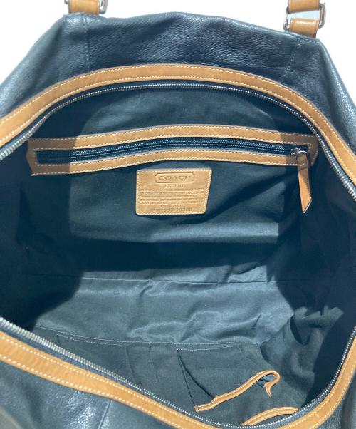 COACH（コーチ）COACH (コーチ) ハリソンボストンバッグ ブラックの古着・服飾アイテム
