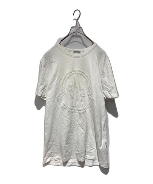 MONCLER（モンクレール）MONCLER (モンクレール) MAGLIA T-SHIRT ホワイト サイズ:XLの古着・服飾アイテム
