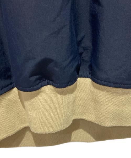 DAIWA PIER39（ダイワ ピア39）DAIWA PIER39 (ダイワ ピア39) TECH HALFZIP STAND JACKET ネイビー×ベージュ サイズ:Ｌの古着・服飾アイテム