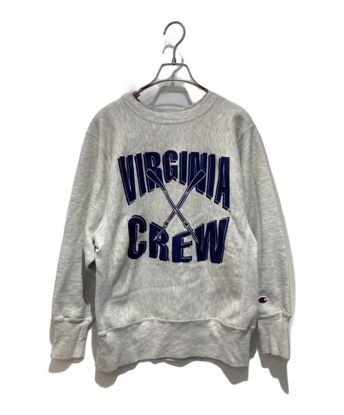 Champion REVERSE WEAVE（チャンピオン リバース ウィーブ）Champion REVERSE WEAVE (チャンピオン リバース ウィーブ) 90'sプリントスウェット グレー サイズ:Mの古着・服飾アイテム