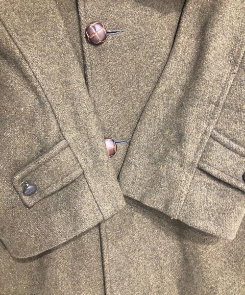 DAN JAC（ダン・ジャック）DAN JAC (ダン・ジャック) ショールカラー ウール ギャング コート グリーン サイズ:38の古着・服飾アイテム
