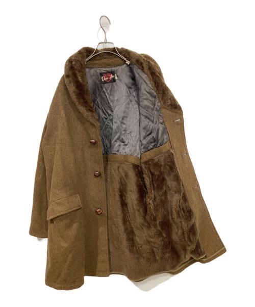 DAN JAC（ダン・ジャック）DAN JAC (ダン・ジャック) ショールカラー ウール ギャング コート グリーン サイズ:38の古着・服飾アイテム
