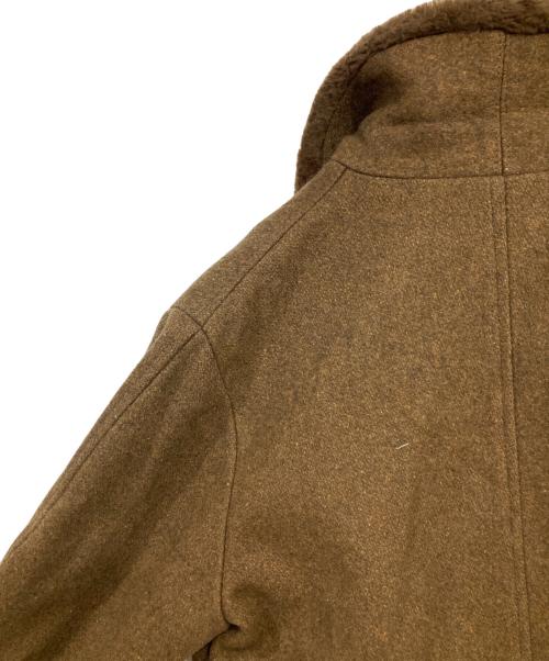 DAN JAC（ダン・ジャック）DAN JAC (ダン・ジャック) ショールカラー ウール ギャング コート グリーン サイズ:38の古着・服飾アイテム