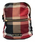 BURBERRY BLUE LABELバーバリー ブルー レーベル）の古着「ミニバックパック」｜レッド