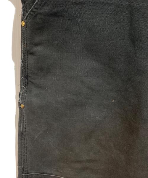 CarHartt（カーハート）CarHartt (カーハート) ダブルニーオーバーオール ブラック サイズ:表記不明の古着・服飾アイテム
