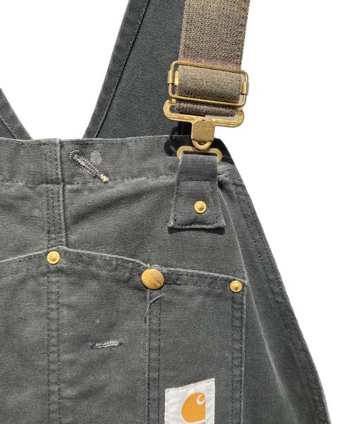 CarHartt（カーハート）CarHartt (カーハート) ダブルニーオーバーオール ブラック サイズ:表記不明の古着・服飾アイテム