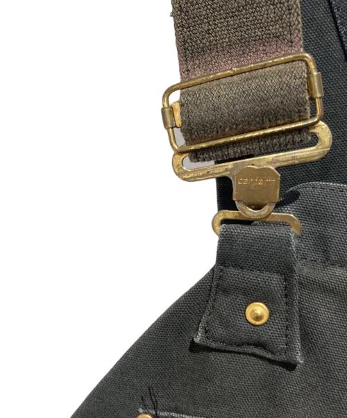 CarHartt（カーハート）CarHartt (カーハート) ダブルニーオーバーオール ブラック サイズ:表記不明の古着・服飾アイテム