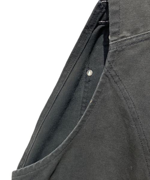 CarHartt（カーハート）CarHartt (カーハート) ダブルニーオーバーオール ブラック サイズ:表記不明の古着・服飾アイテム
