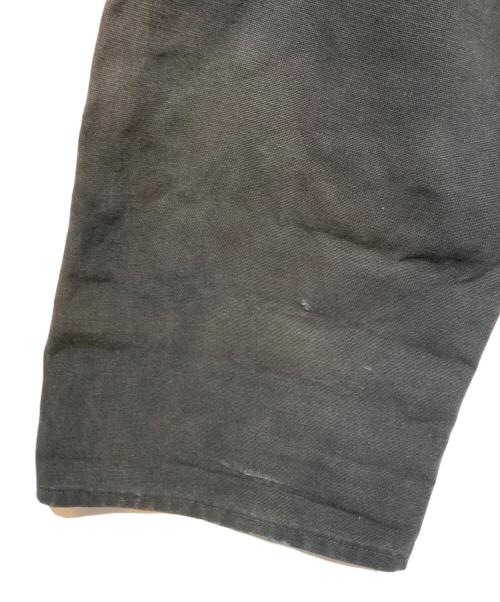 CarHartt（カーハート）CarHartt (カーハート) ダブルニーオーバーオール ブラック サイズ:表記不明の古着・服飾アイテム