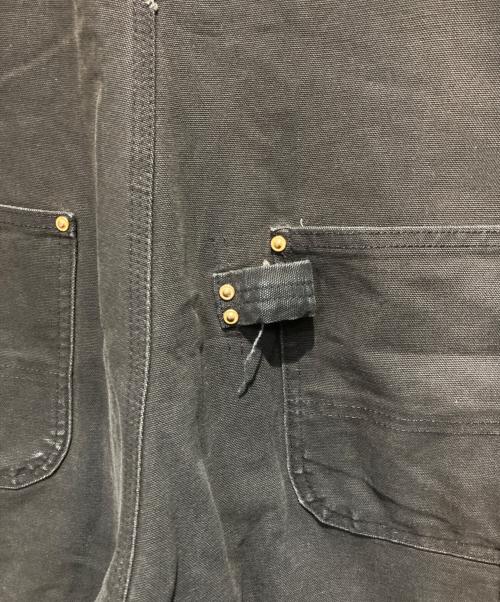 CarHartt（カーハート）CarHartt (カーハート) ダブルニーオーバーオール ブラック サイズ:表記不明の古着・服飾アイテム