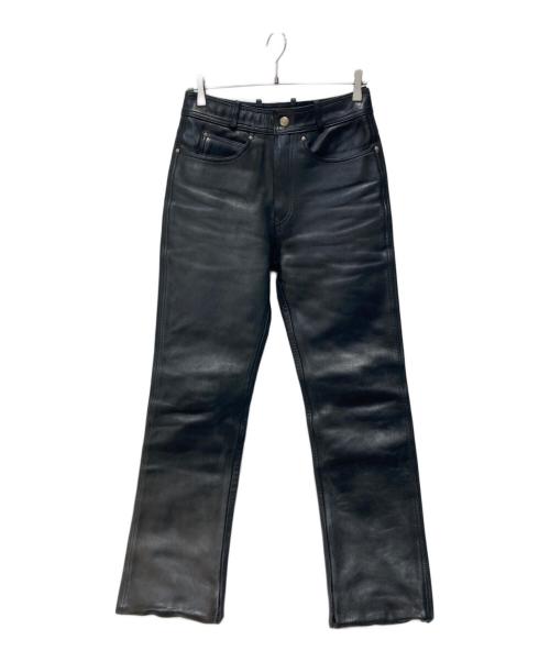 HARLEY-DAVIDSON（ハーレーダビッドソン）HARLEY-DAVIDSON (ハーレーダビッドソン) レザーパンツ ブラック サイズ:30の古着・服飾アイテム