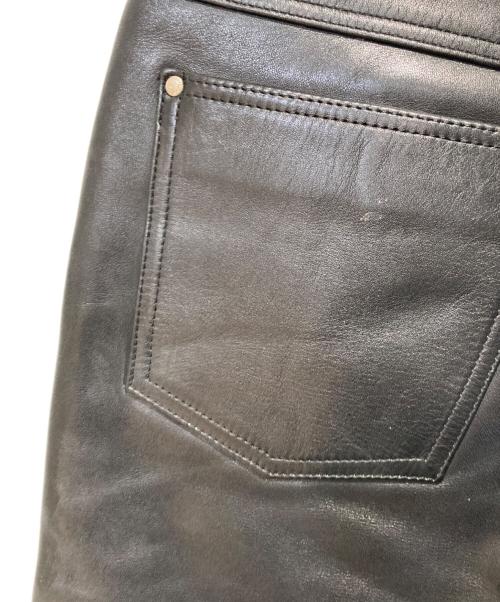 HARLEY-DAVIDSON（ハーレーダビッドソン）HARLEY-DAVIDSON (ハーレーダビッドソン) レザーパンツ ブラック サイズ:30の古着・服飾アイテム