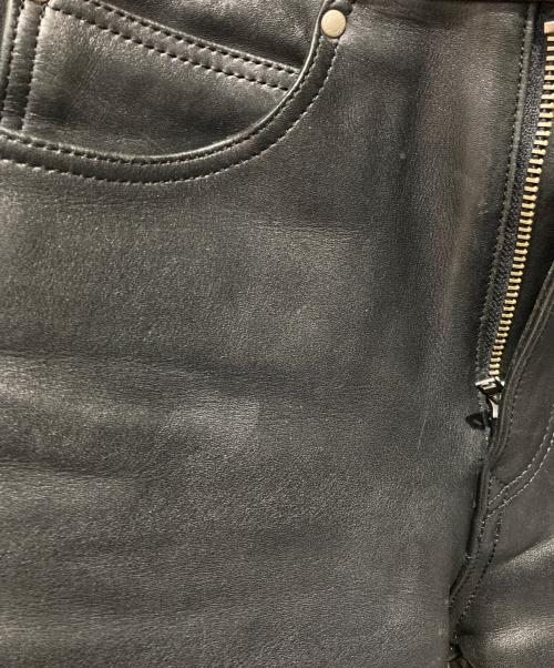 HARLEY-DAVIDSON（ハーレーダビッドソン）HARLEY-DAVIDSON (ハーレーダビッドソン) レザーパンツ ブラック サイズ:30の古着・服飾アイテム