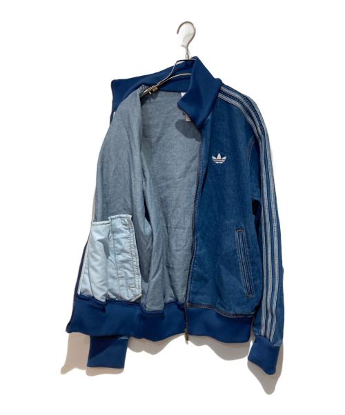 adidas（アディダス）adidas (アディダス) デニムファイヤーバードトラックトップ インディゴ サイズ:Mの古着・服飾アイテム