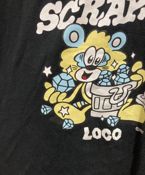 LOCO（ロコ）LOCO (ロコ) Scraps Tee ブラック サイズ:表記無しの古着・服飾アイテム