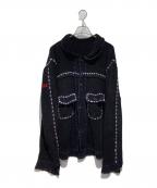 PHINGERINフィンガリン）の古着「PG Knit」｜ブラック