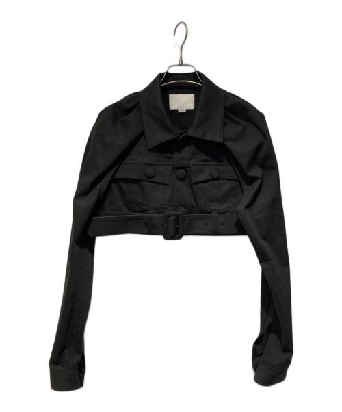ORIMI（オリミ）ORIMI (オリミ) UNIFORMA CROP BLOUSON チャコールグレー サイズ:1の古着・服飾アイテム