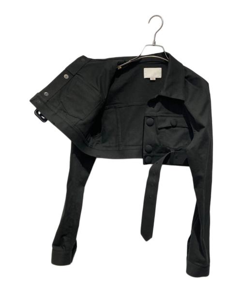 ORIMI（オリミ）ORIMI (オリミ) UNIFORMA CROP BLOUSON チャコールグレー サイズ:1の古着・服飾アイテム