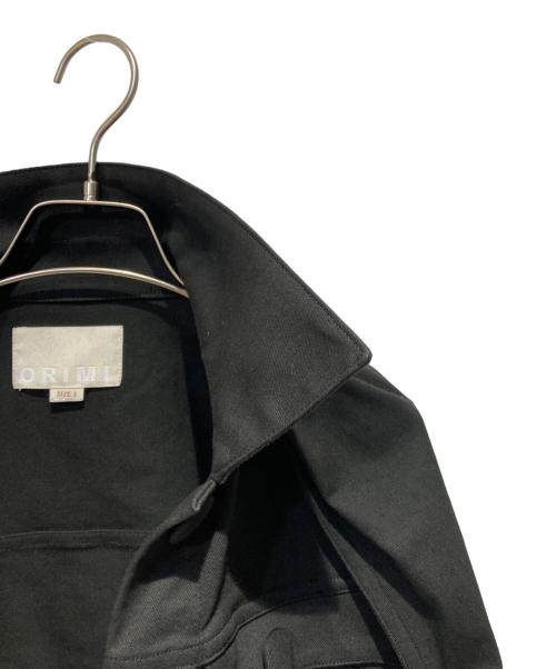 ORIMI（オリミ）ORIMI (オリミ) UNIFORMA CROP BLOUSON チャコールグレー サイズ:1の古着・服飾アイテム
