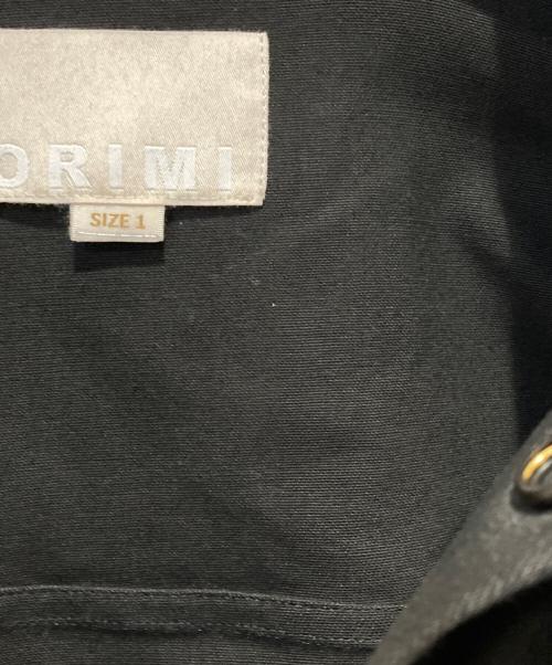 ORIMI（オリミ）ORIMI (オリミ) UNIFORMA CROP BLOUSON チャコールグレー サイズ:1の古着・服飾アイテム