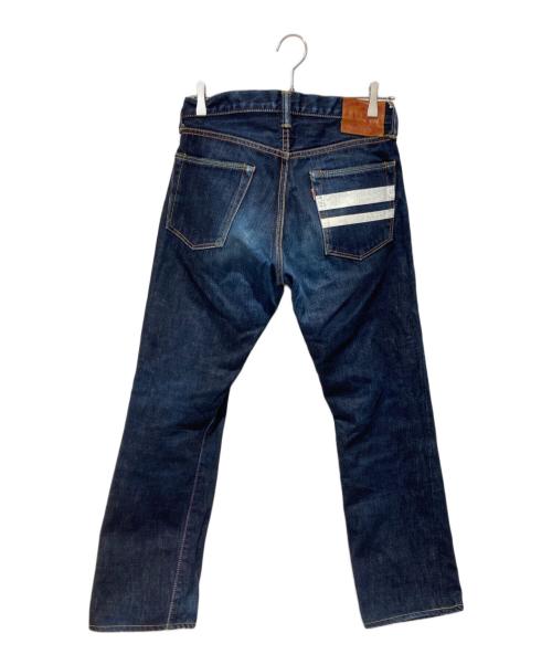 MOMOTARO JEANS（桃太郎ジーンズ）MOMOTARO JEANS (桃太郎ジーンズ) 出陣スリムストレートデニム インディゴ サイズ:29の古着・服飾アイテム