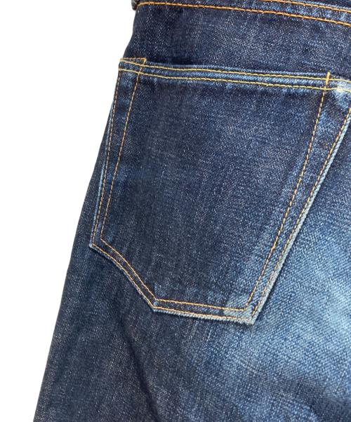 MOMOTARO JEANS（桃太郎ジーンズ）MOMOTARO JEANS (桃太郎ジーンズ) 出陣スリムストレートデニム インディゴ サイズ:29の古着・服飾アイテム