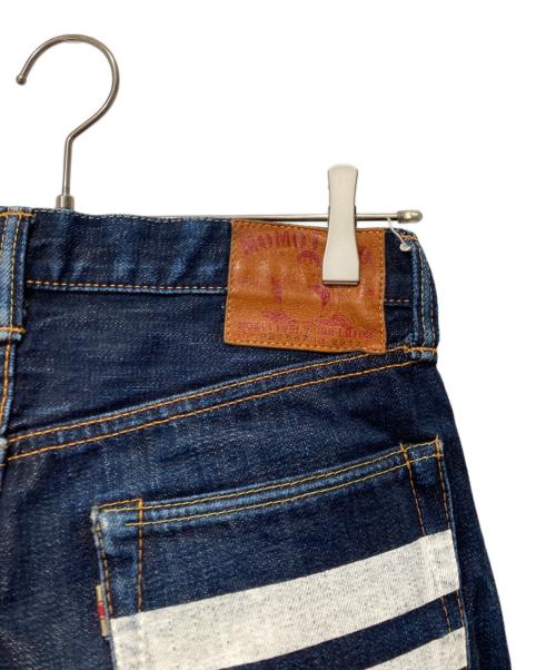 MOMOTARO JEANS（桃太郎ジーンズ）MOMOTARO JEANS (桃太郎ジーンズ) 出陣スリムストレートデニム インディゴ サイズ:29の古着・服飾アイテム