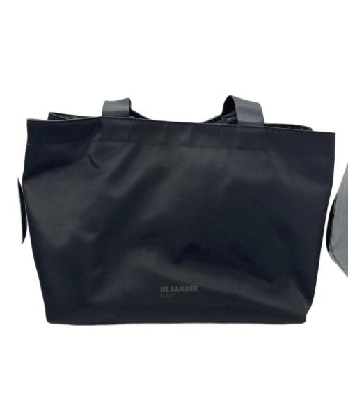 JIL SANDER NAVY（ジルサンダー ネイビー）JIL SANDER NAVY (ジルサンダー ネイビー) 2WAYバッグ ブラックの古着・服飾アイテム