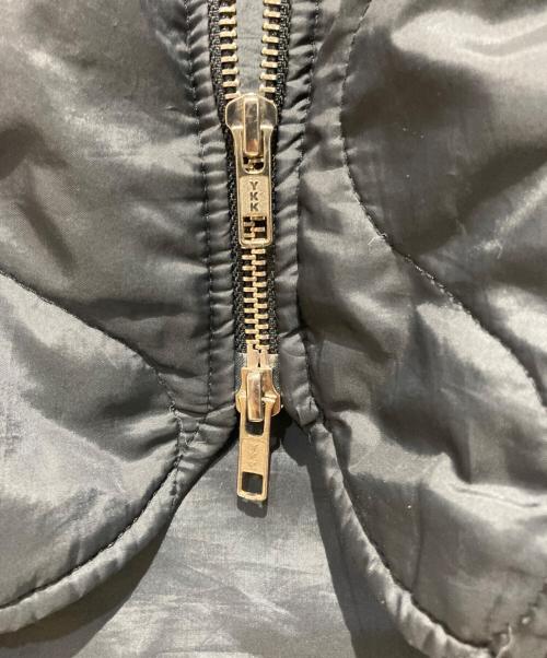 LAVENHAM（ラベンハム）LAVENHAM (ラベンハム) ジップボンバーキルティングベスト ブラック サイズ:Ｍの古着・服飾アイテム