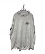STAR WARSスターウォーズ）の古着「90s バックプリントTシャツ」｜グレー