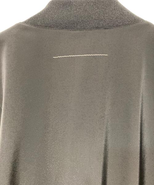 MM6 Maison Margiela（エムエムシックスメゾンマルジェラ）MM6 Maison Margiela (エムエムシックスメゾンマルジェラ) 24SS OVERSIZED ZIPPED JACKET ブラック サイズ:Sの古着・服飾アイテム